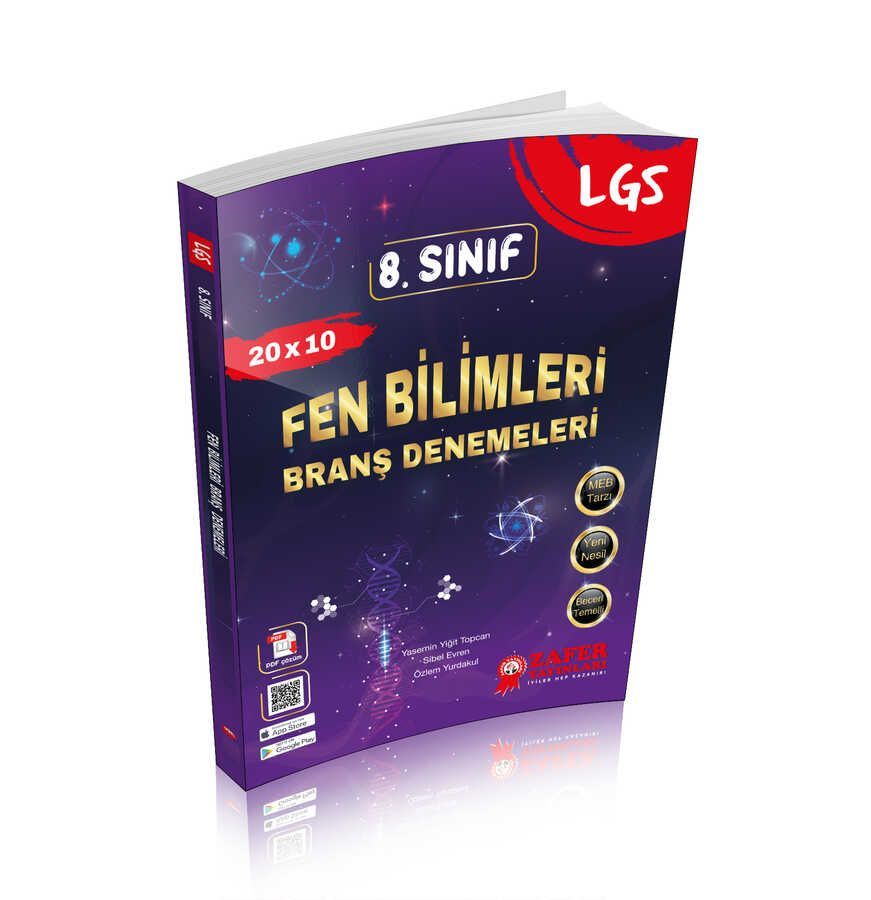 8. Sınıf FEN BİLİMLERİ Branş Denemeleri Soru Bankası LGS - YENİ