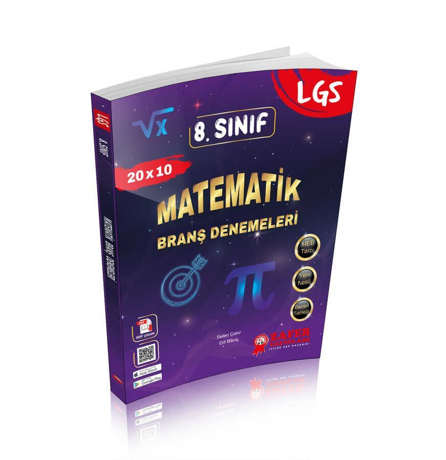 8. Sınıf MATEMATİK Branş Denemeleri Soru Bankası LGS - YENİ