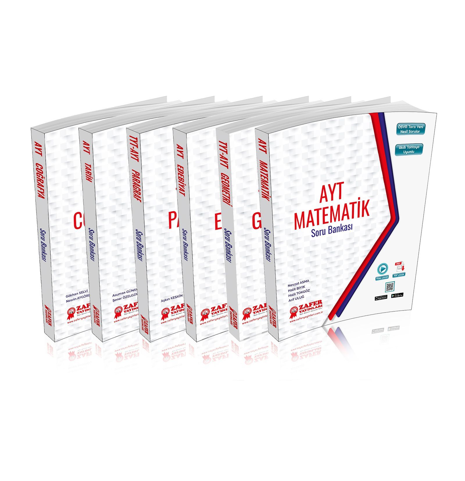 AYT EŞİT AĞIRLIK Dersleri Soru Bankası Seti [6’lı Set] - YENi