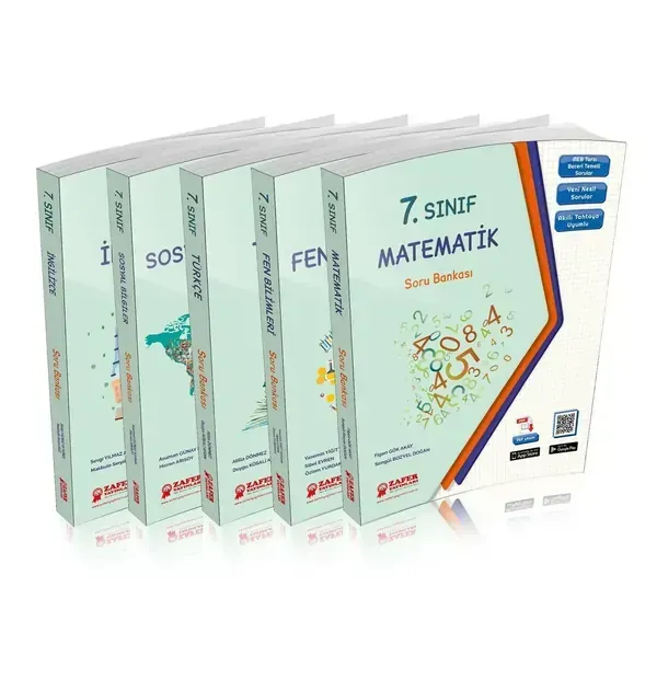 7. Sınıf TÜM DERSLER Soru Bankası [5’li Set] - YENi