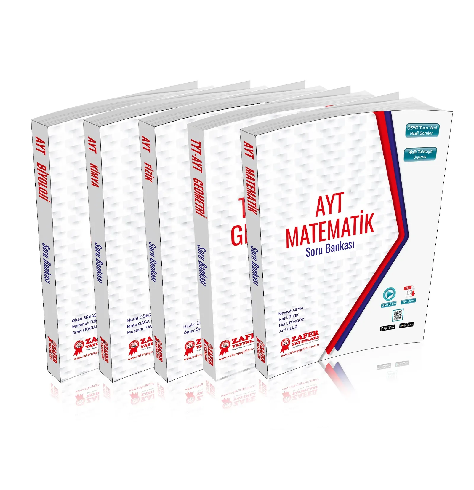 AYT SAYISAL Dersler Soru Bankası Seti [5’li Set] - YENi